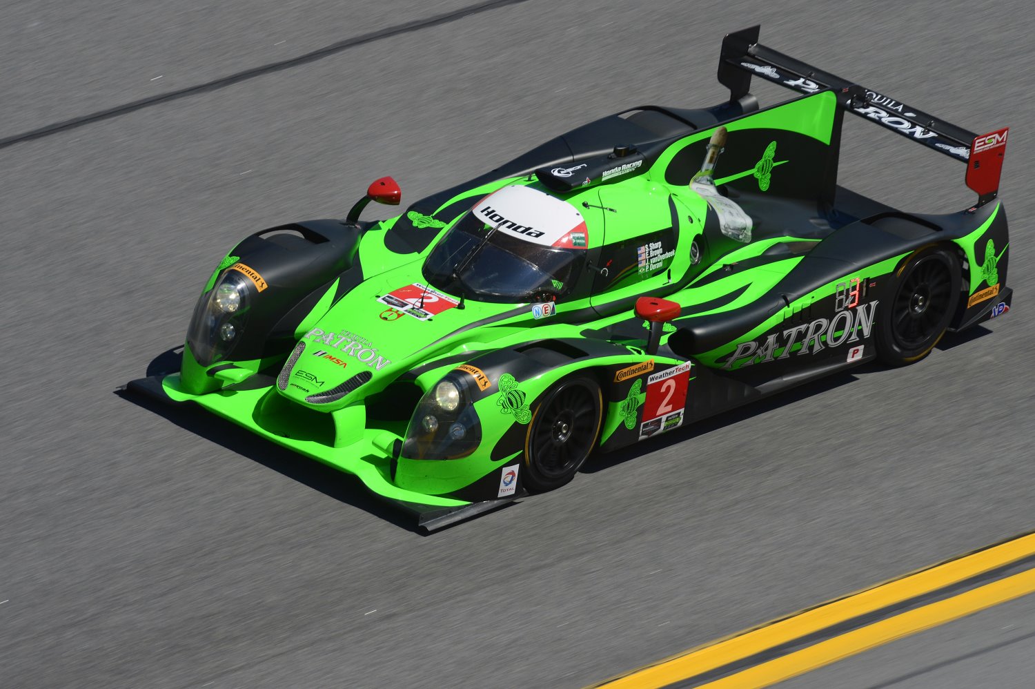 Pipo Derani en route to victory at the Rolex 24 
