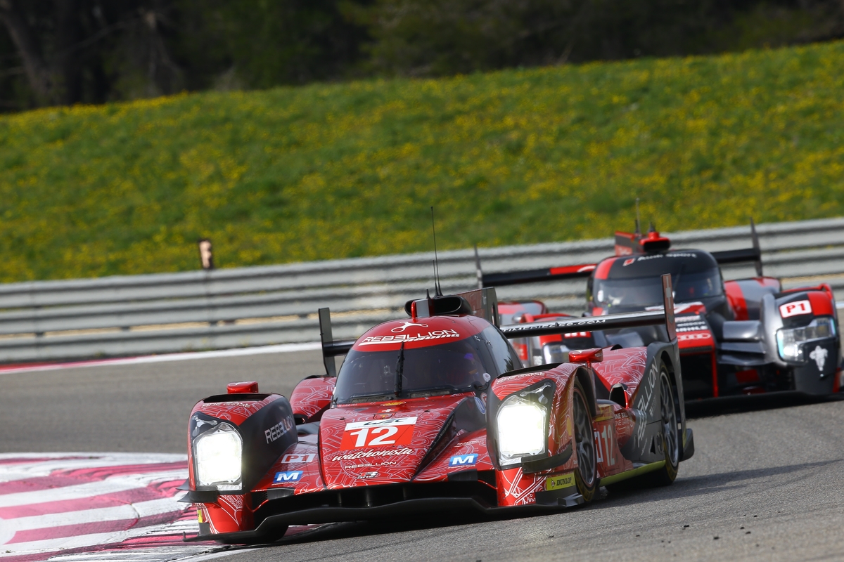 Rebellion Racing has no chance against the factory teams