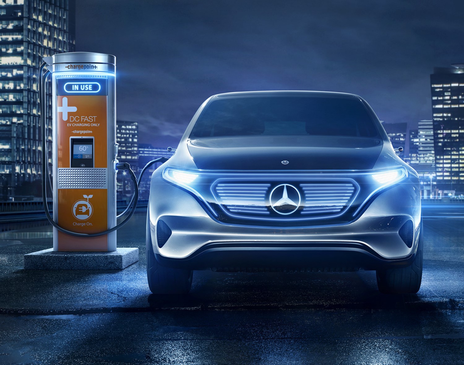 Mercedes now part owner of ChargePoint