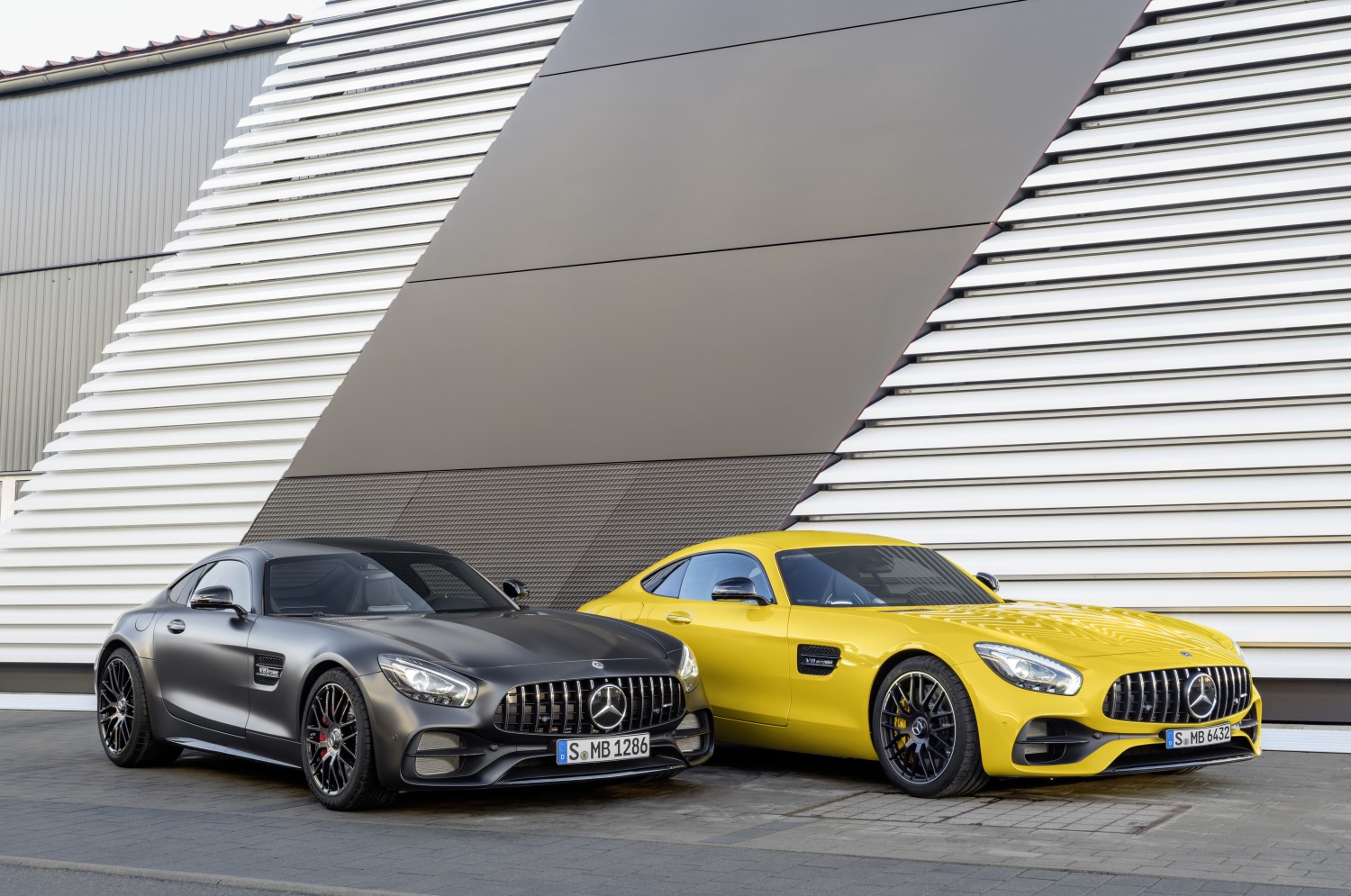 Mercedes AMG GTR and GTS