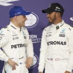 Bottas and Hamilton get a laugh how bad they beat Ferrari to close out the season