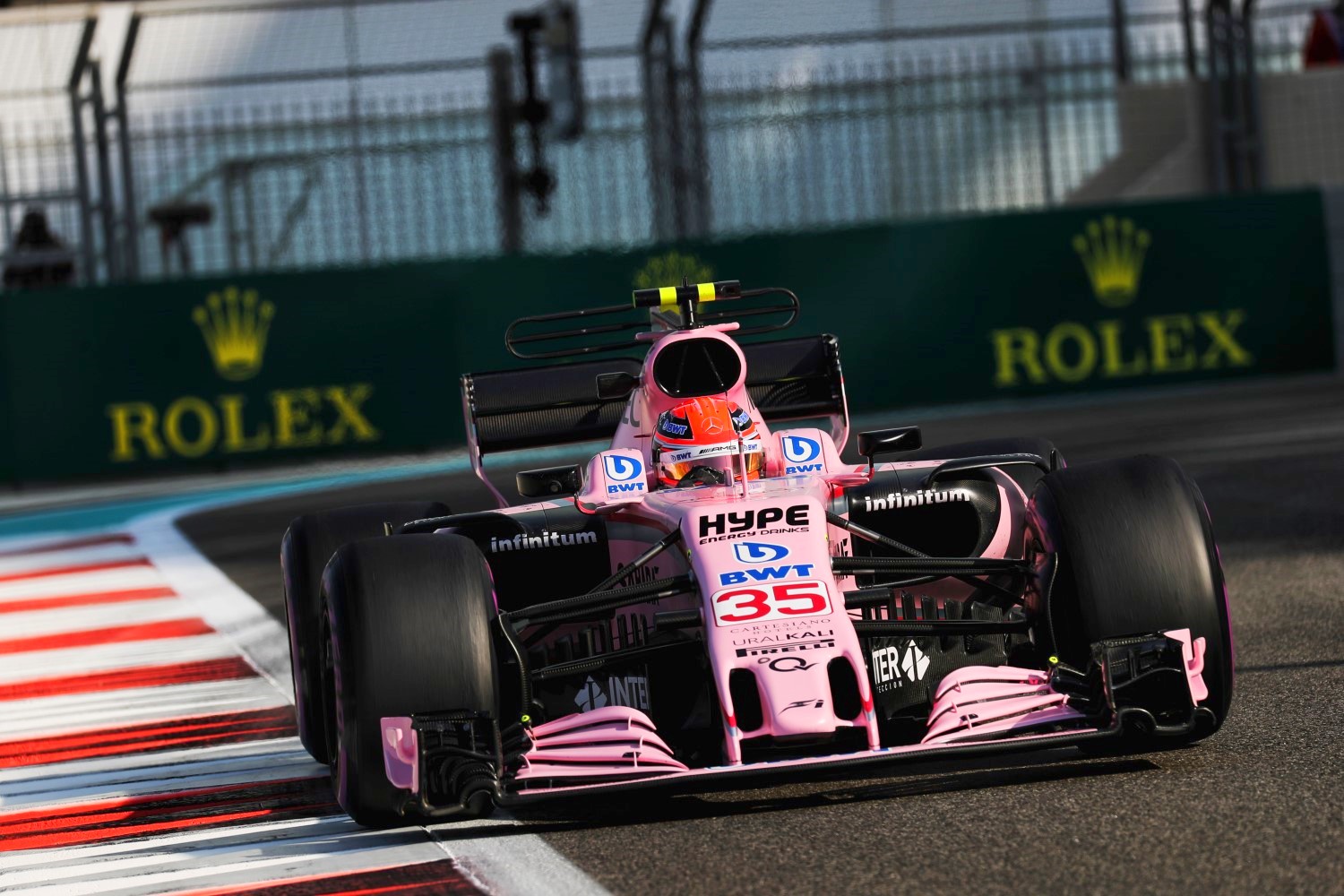 George Russell tested a microphone on his Force India to compensate for the horrible F1 engine sound