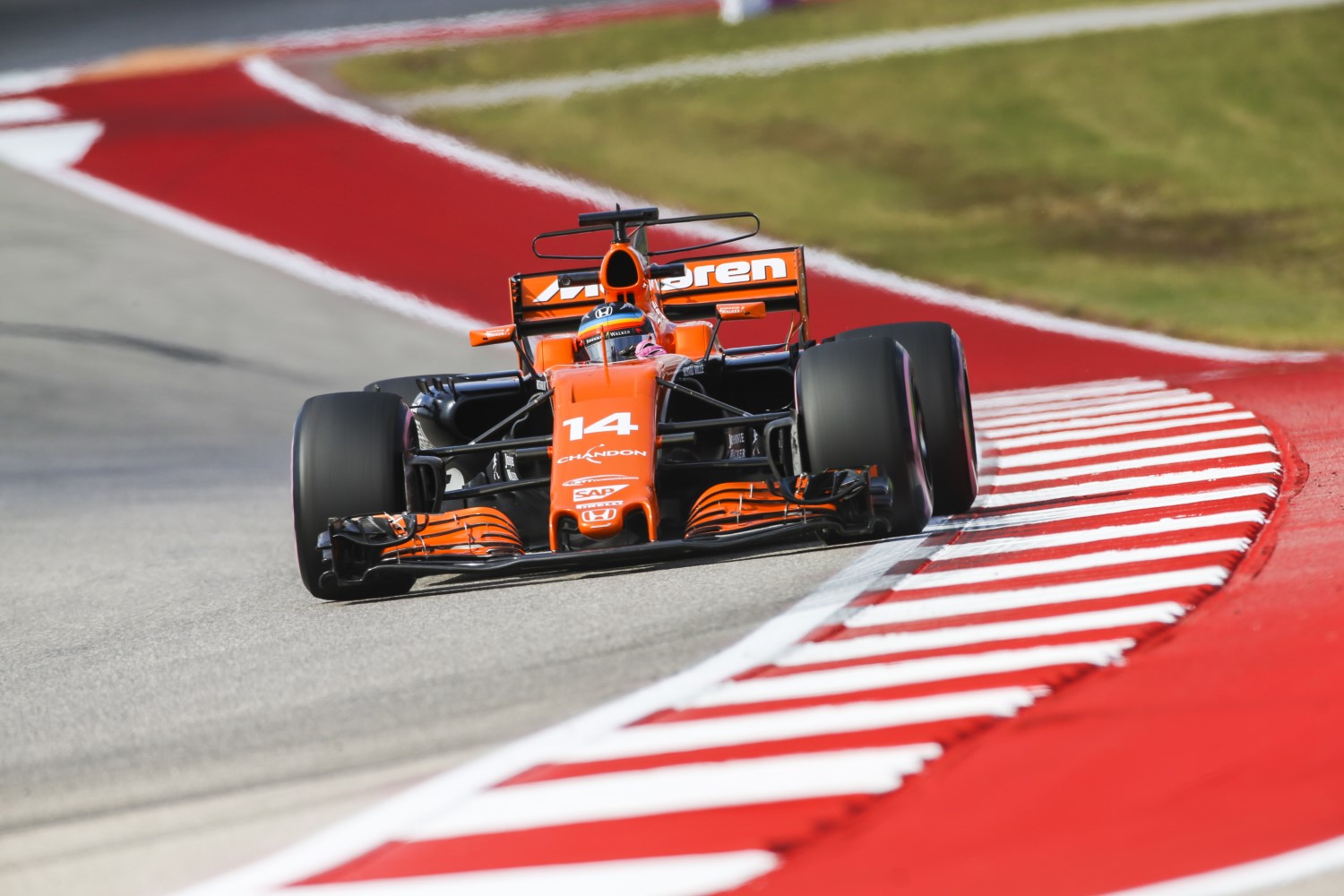 Fernando ALonso says the McLaren-Honda is fast in Mexico City