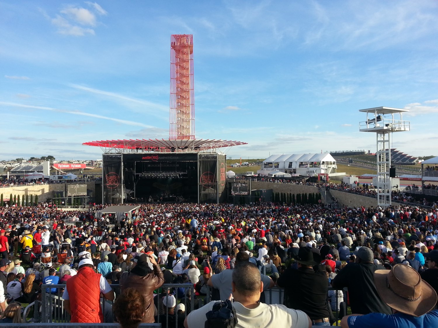 Epstein uses big concerts to pack COTA for the USGP, something IndyCar promoters have not figured out yet