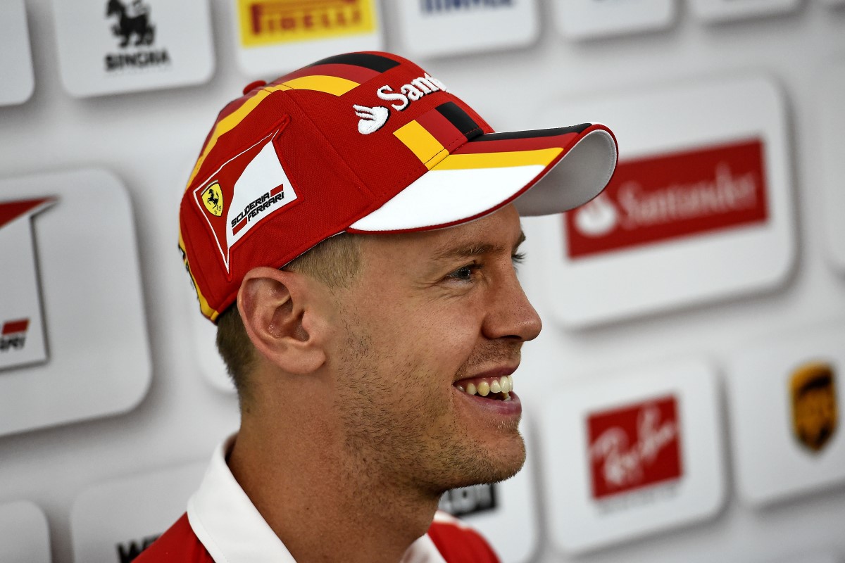 Vettel happy with progress, but the Mercedes will win the race