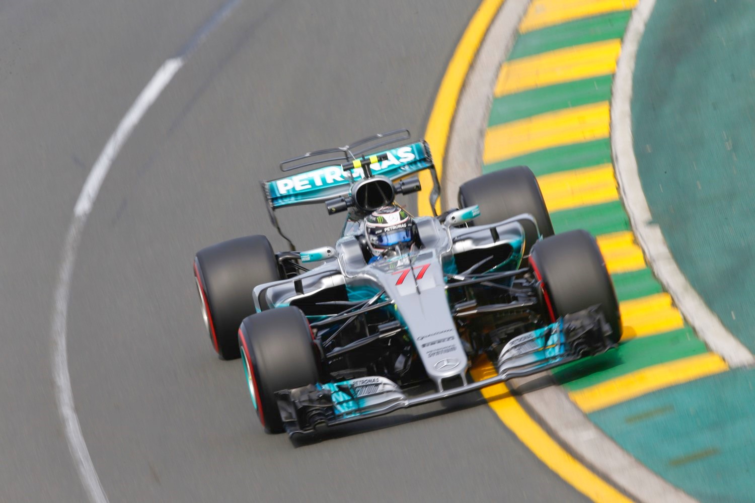 By the end of the Australian GP Bottas was faster than Hamilton, but backed off knowing his chances of passing with the new cars was zero