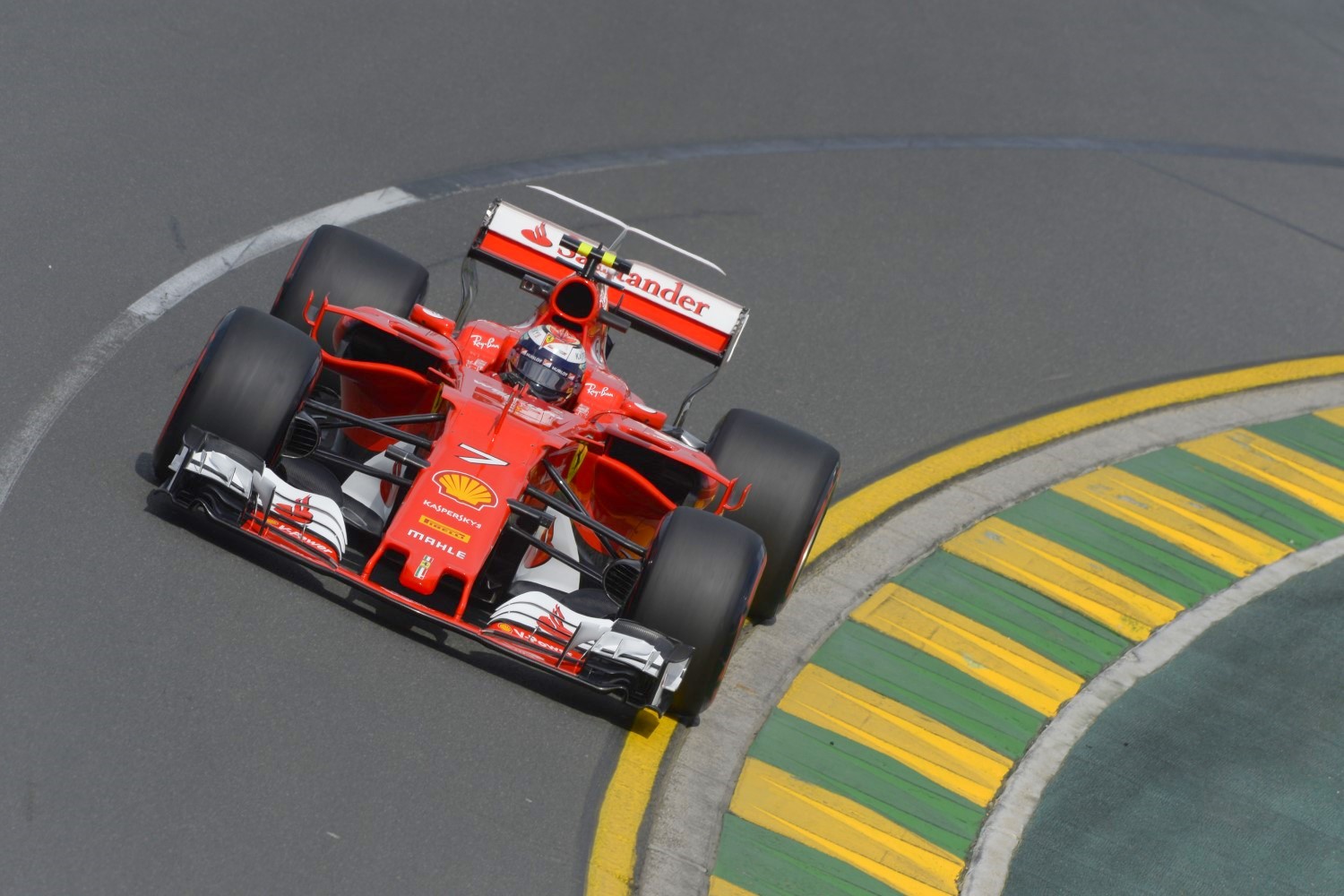 Raikkonen's Ferrari