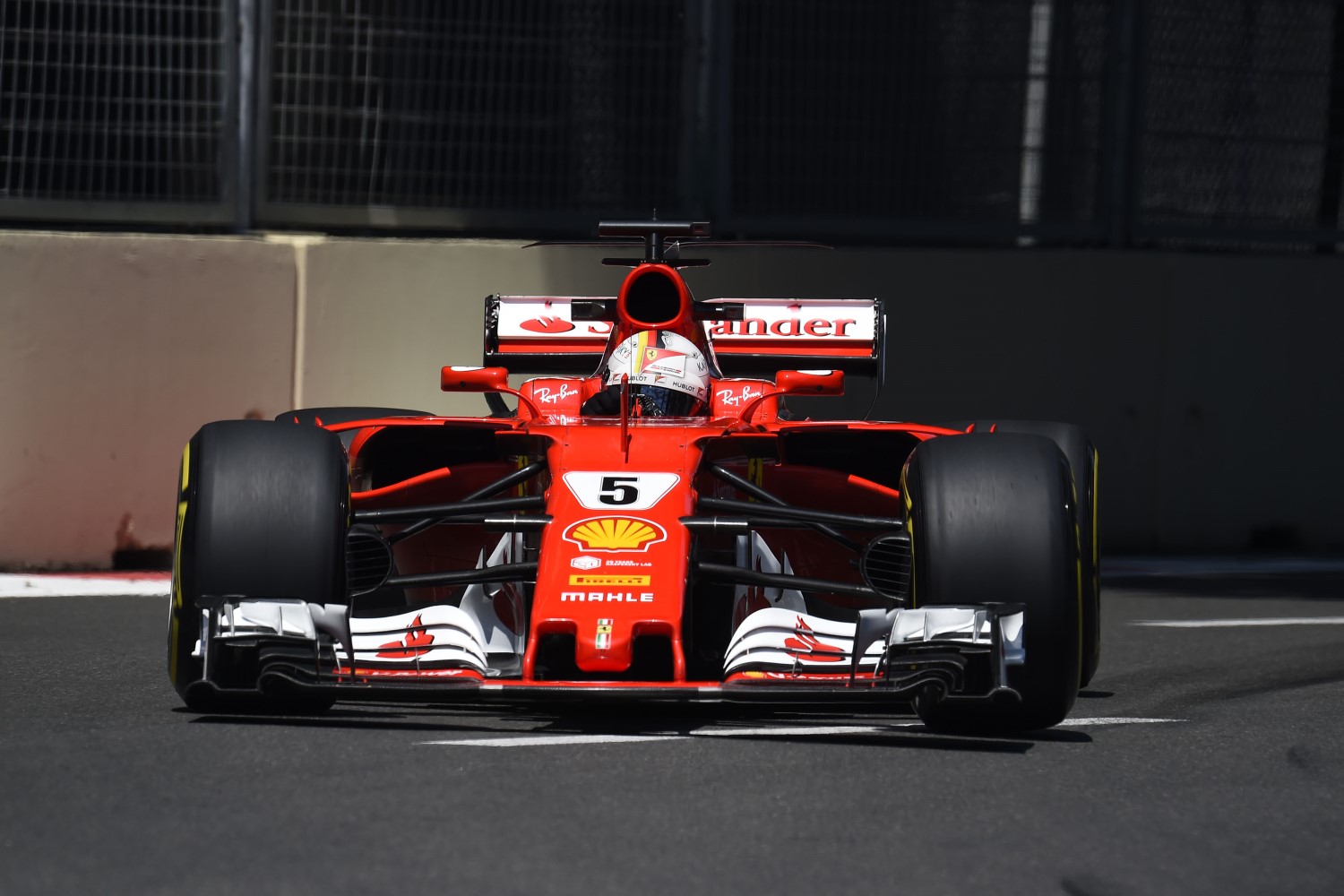 Vettel not happy with performance