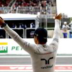 Massa waves to his fans