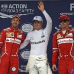 Vettel, Bottas and Raikkonen