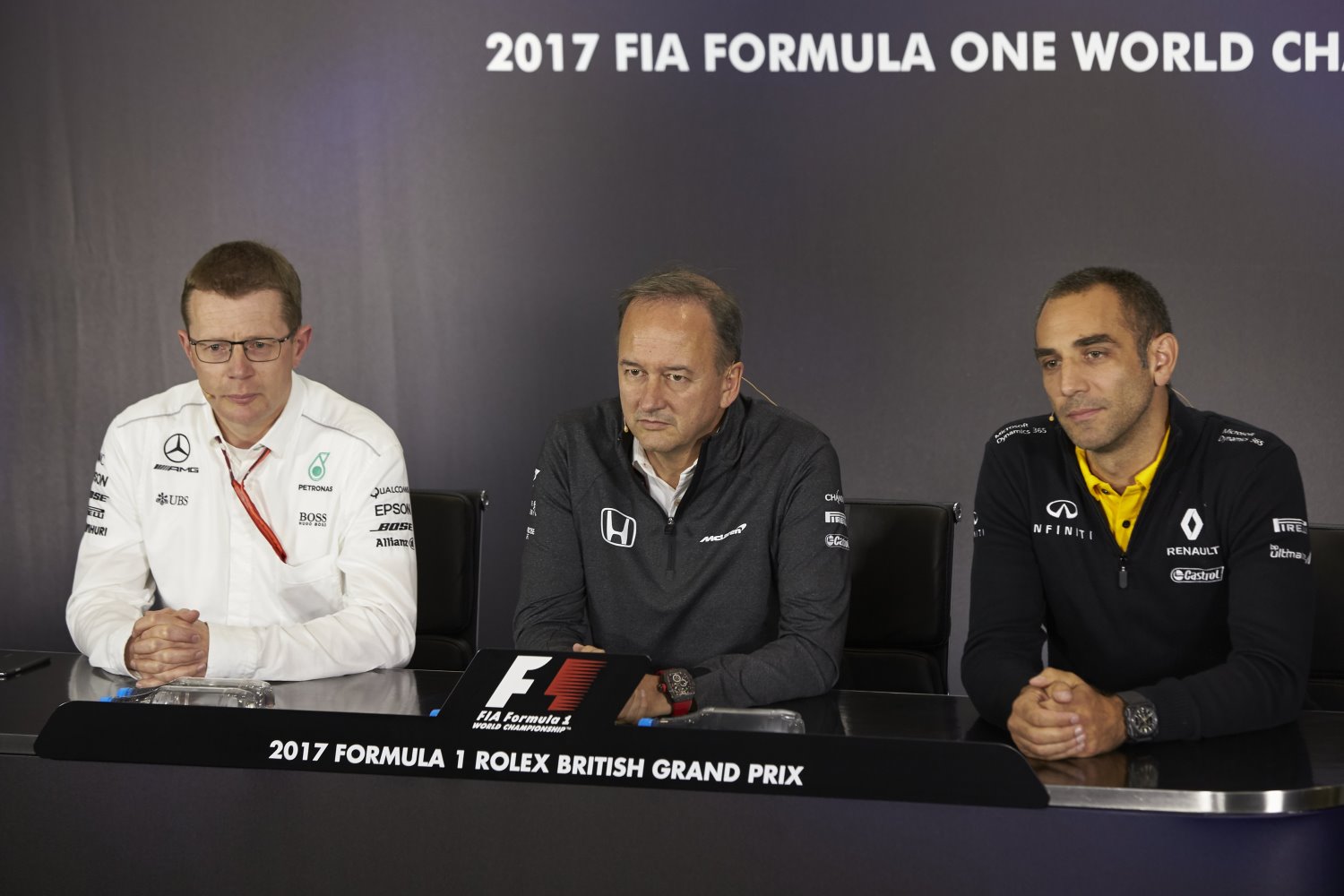 Neale (c) admits McLaren looking for a new engine