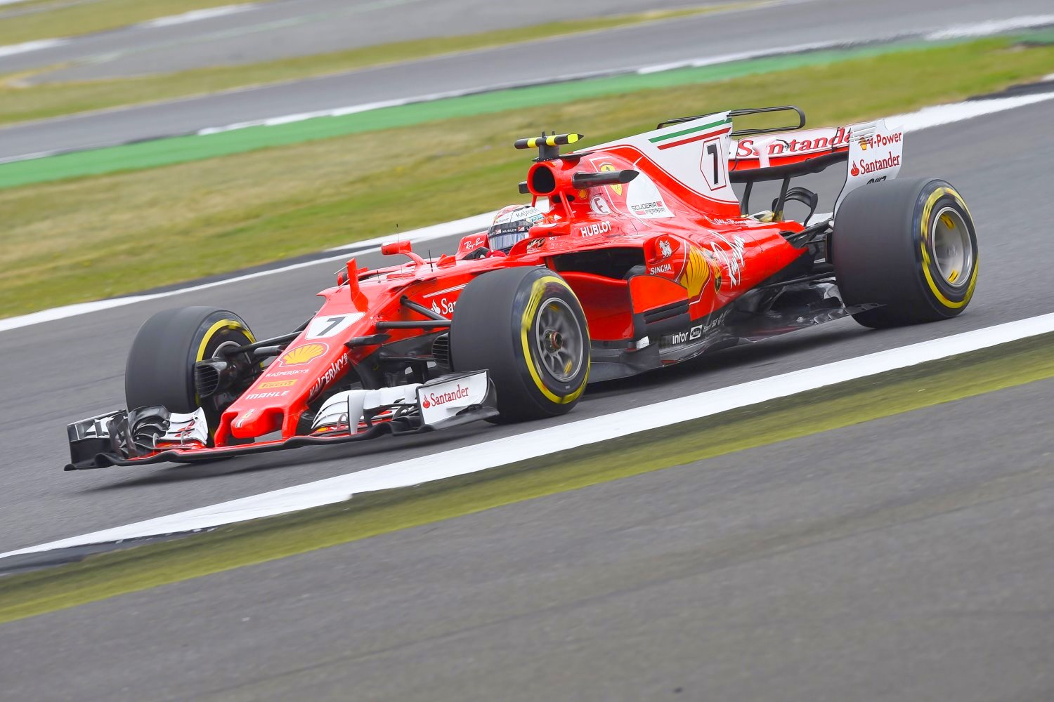 Ferrari is no match for the Aldo Costa designed Mercedes