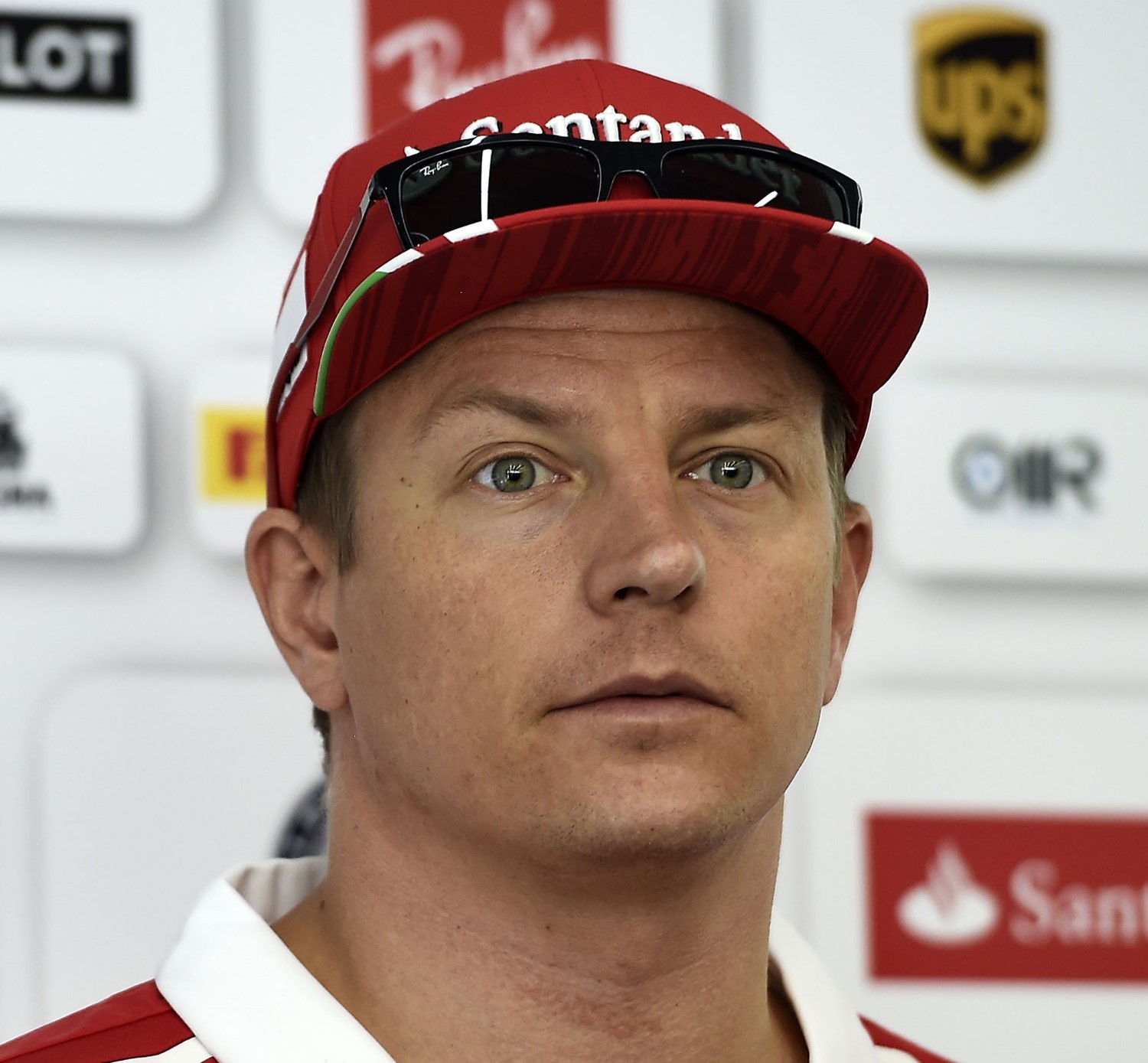 Kimi looks like a deer in headlights as he ponders his last year in F1