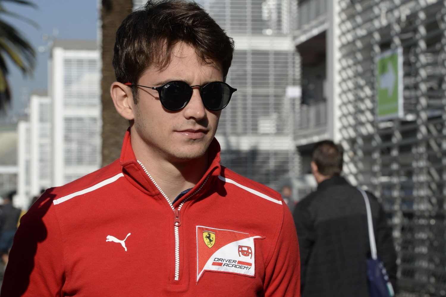 Charles Leclerc in Mexico for test recently with Ferrari
