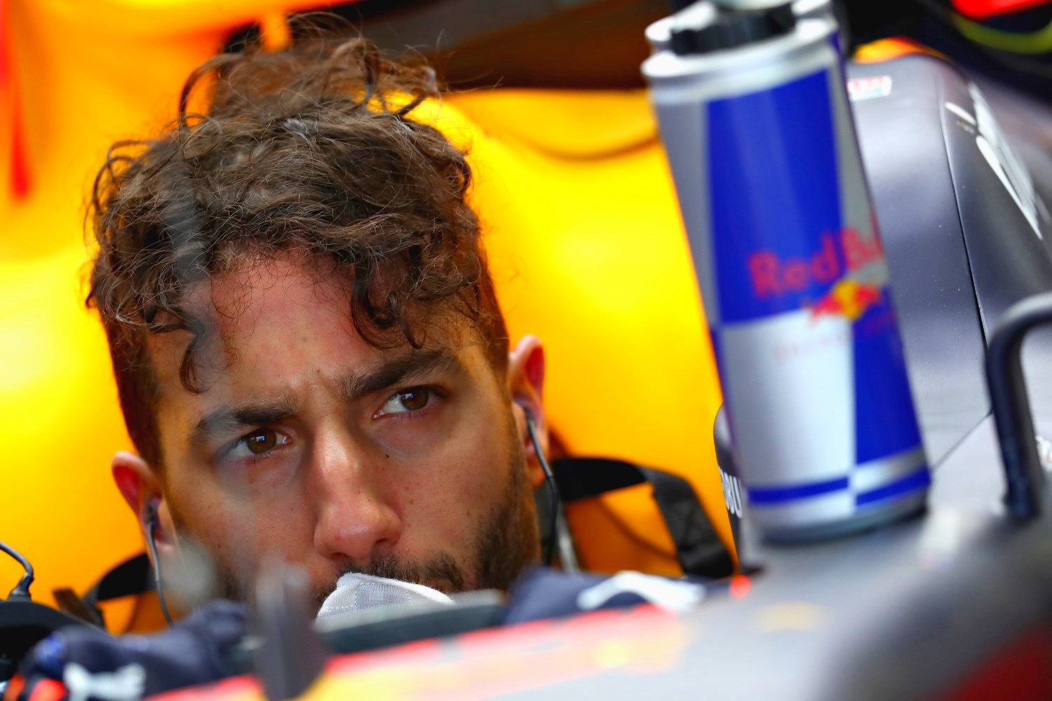 Ricciardo was frustrated that his car was so much slower than his teammates