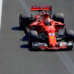 Sebastian Vettel put together a perfect last lap to snare pole