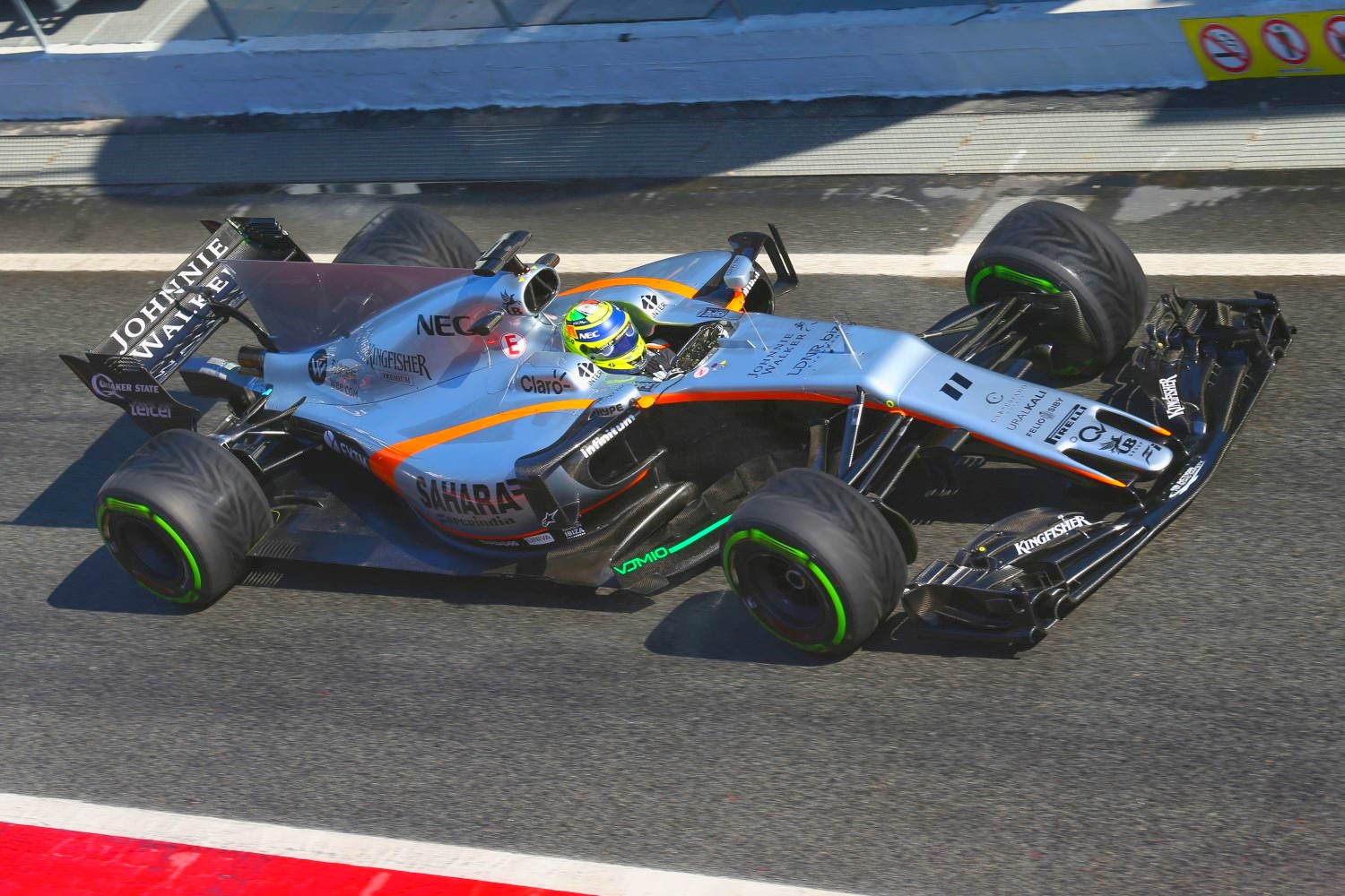 Perez in the Force India
