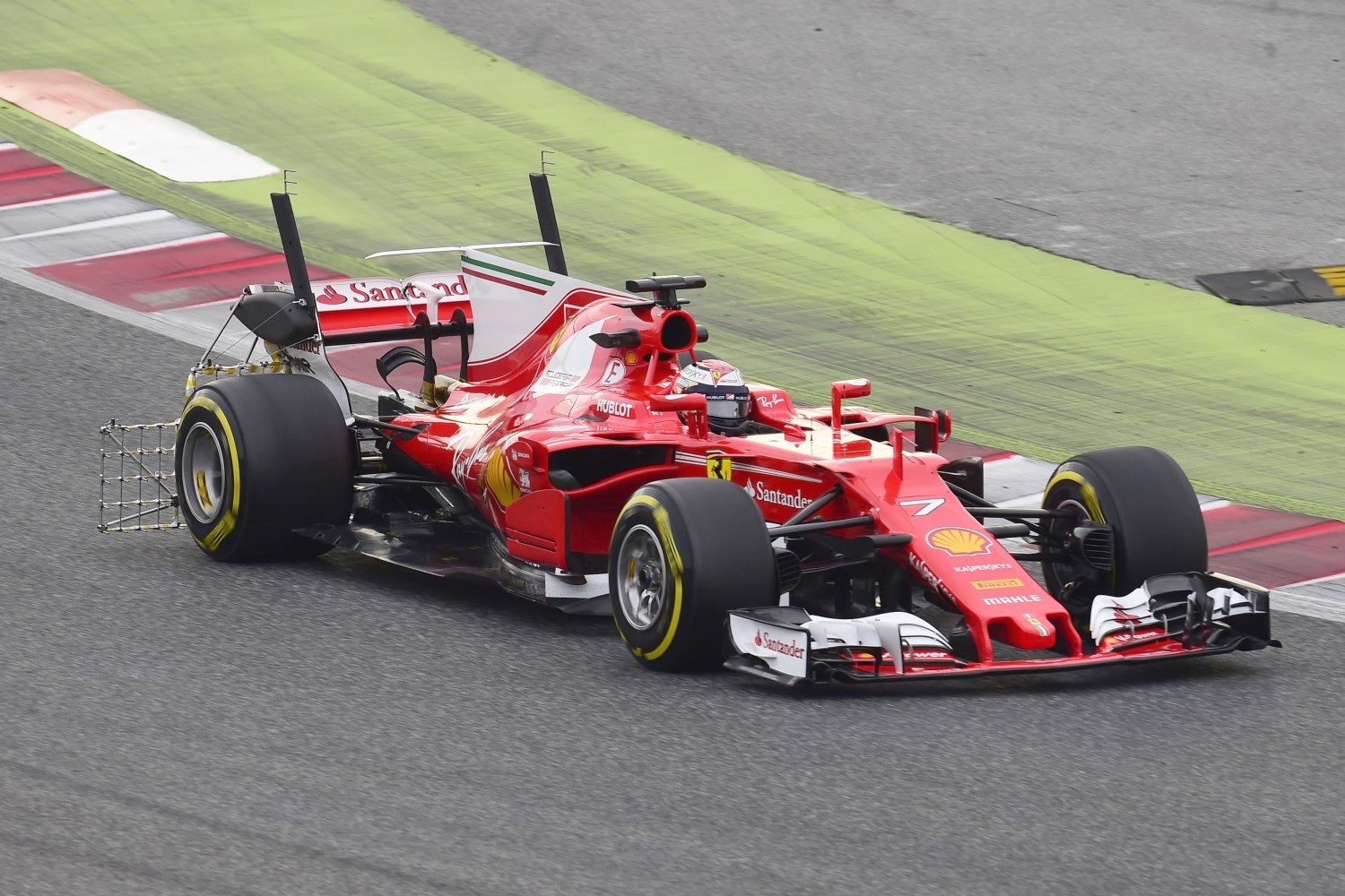 The Ferrari was fast until Raikkonen wadded it up yesterday