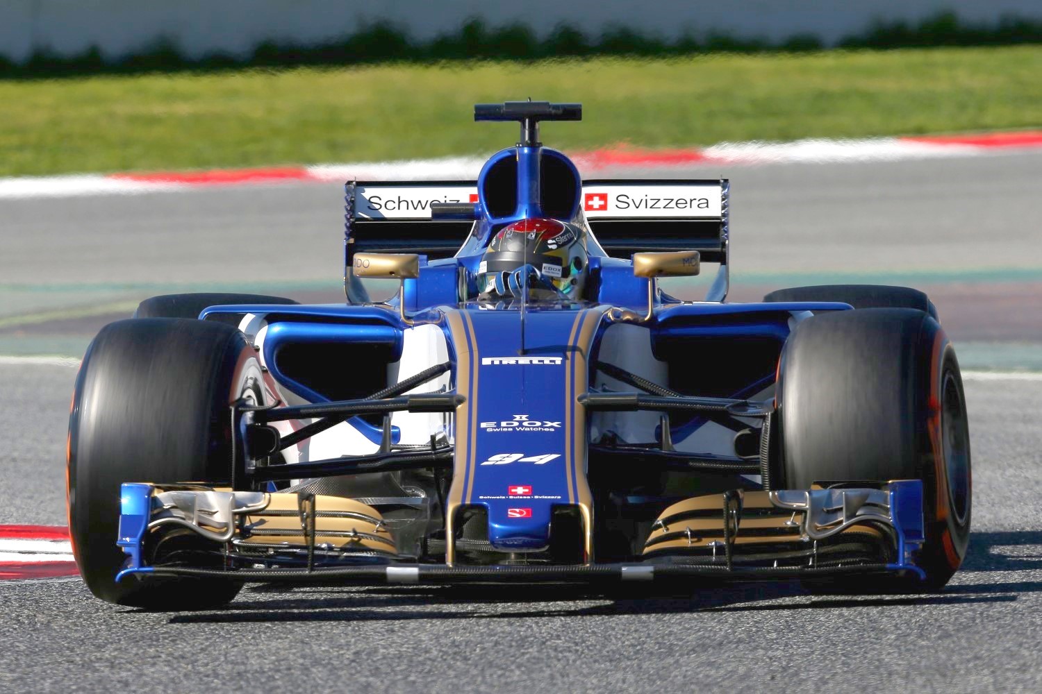 Pascal Wehrlein in the Sauber