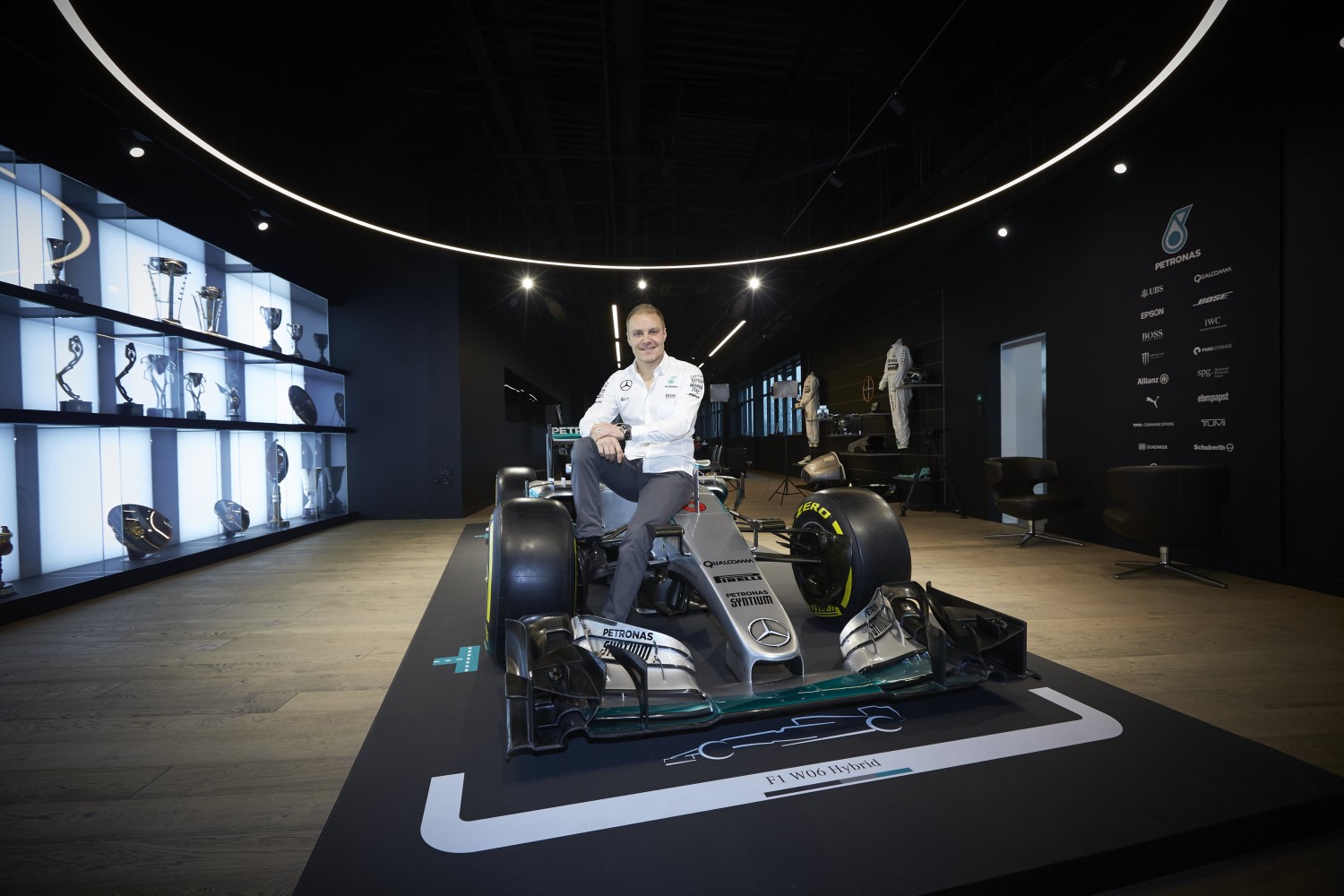 Bottas has his Mercedes ride while Wehrlein and Massa have theirs