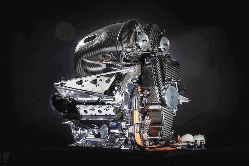 The Mercedes F1 engine