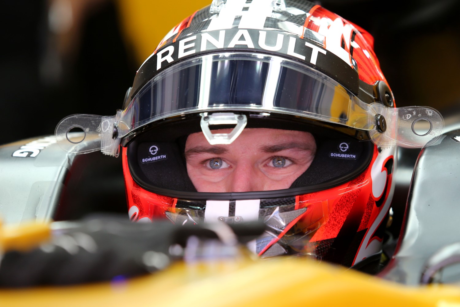 No regrets says Hulkenberg even though he is now in a slower car