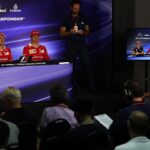 The three muskateers who crashed in Singapore - Verstappen, Vettel and Raikkonen