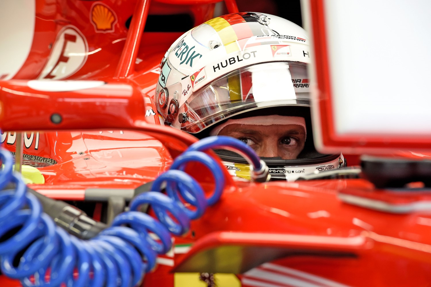 Vettel is determined but the Ferrari has become unreliable