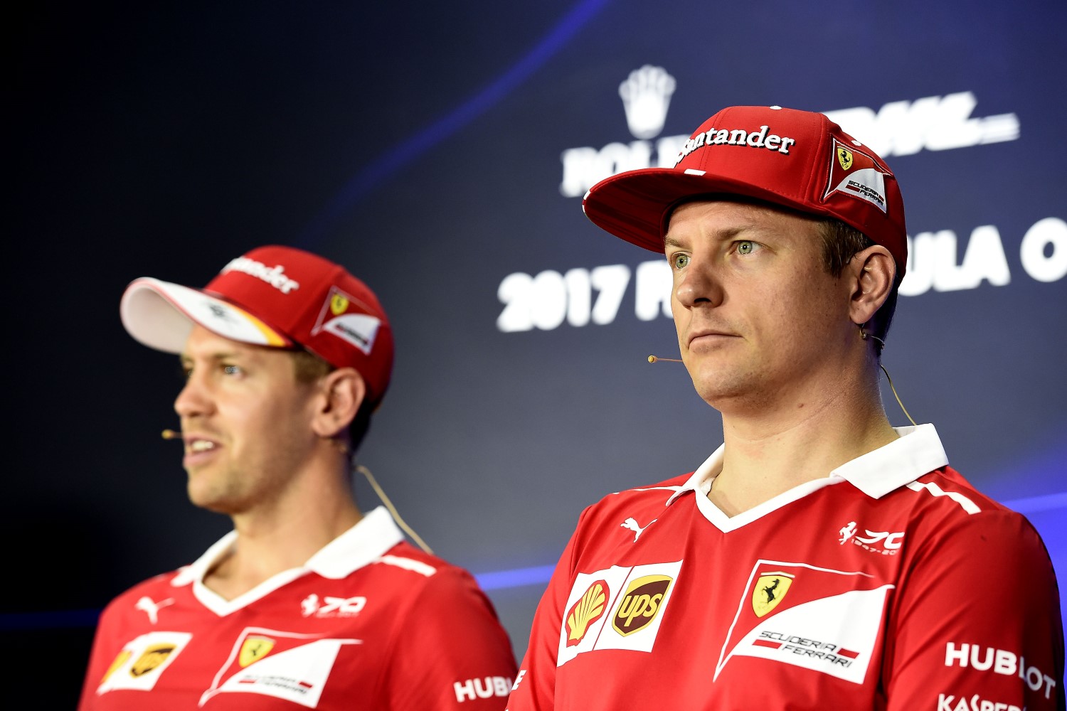 Ferrari drivers hope for the best