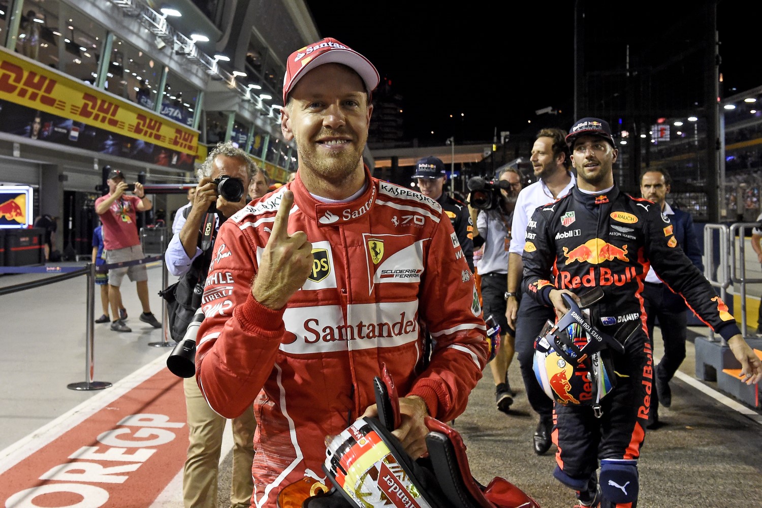Vettel surprised to beat Red Bull