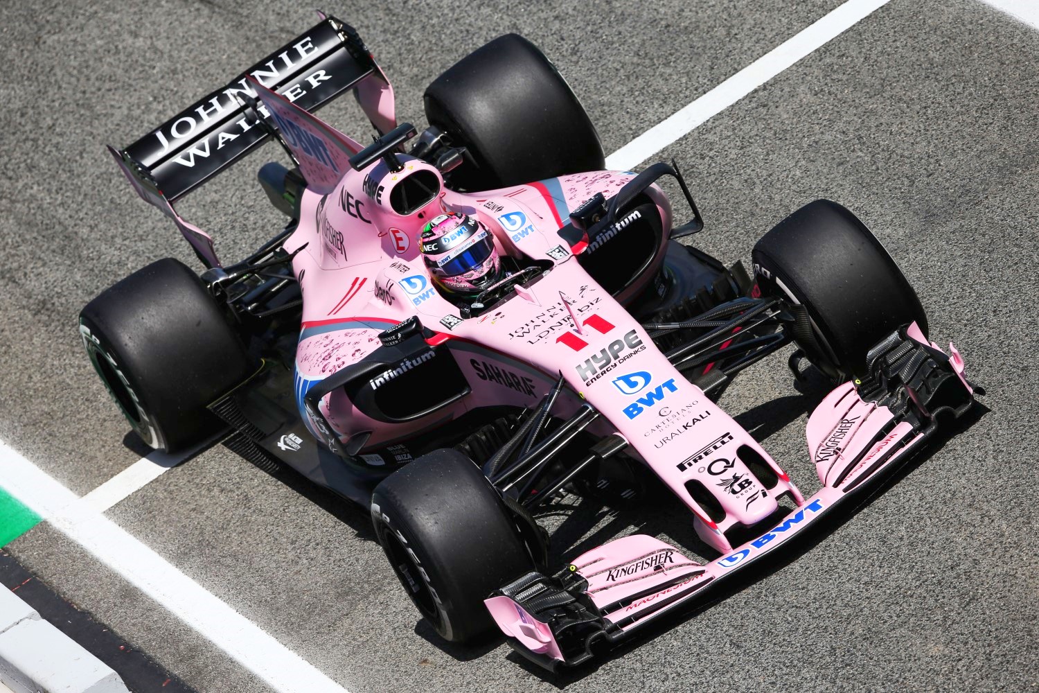 Perez in the Force India