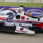 Rahal takes pole for Detroit Race 1