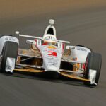 Castroneves at speed