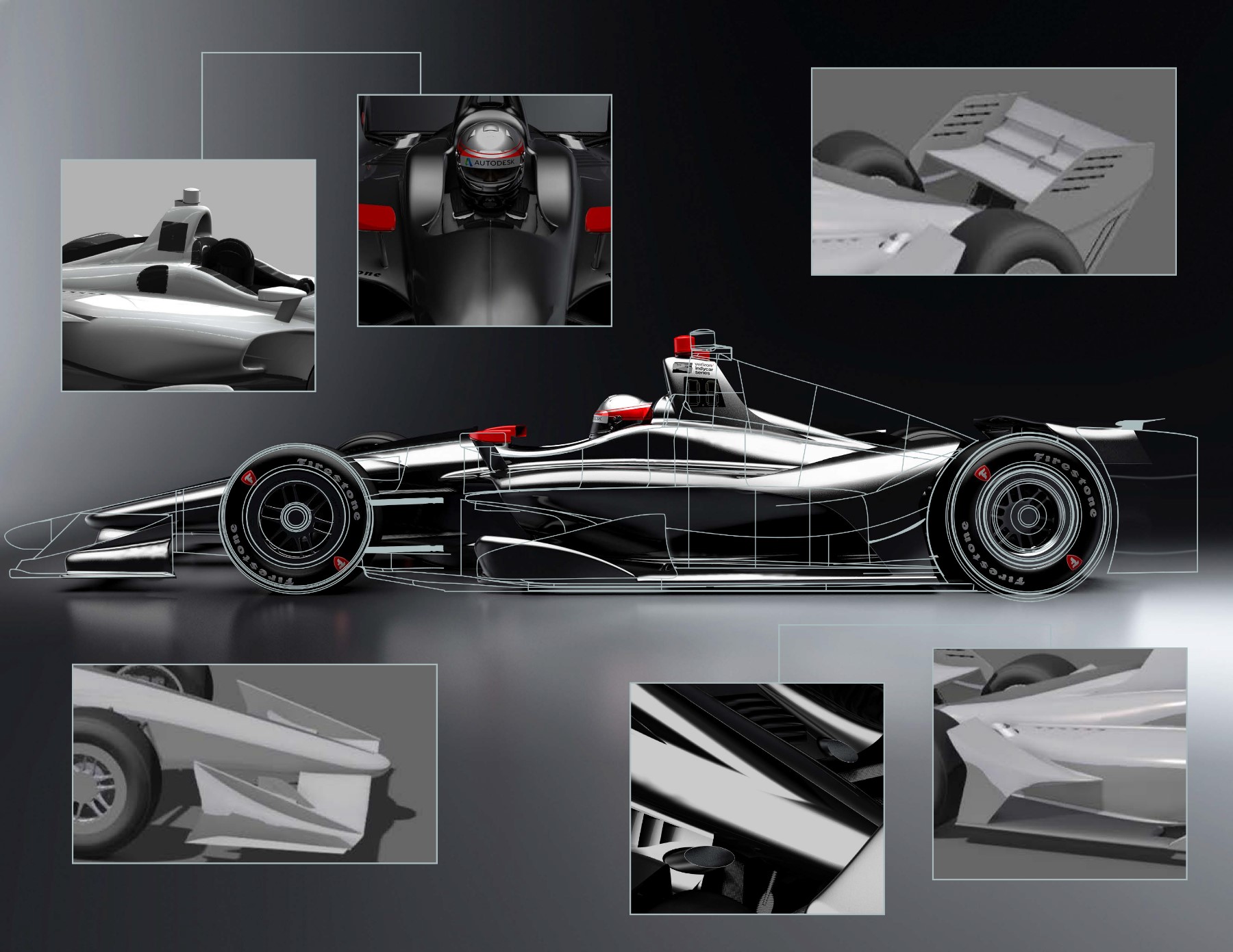2018 IndyCar sketches