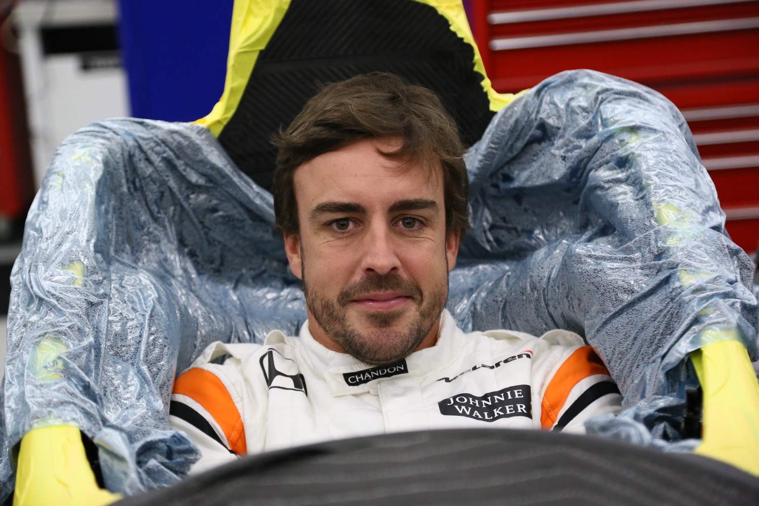 Alonso received a warm welcome from Americans