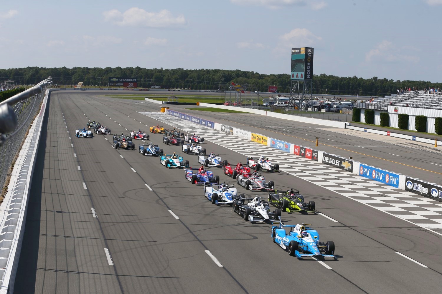 Pocono was the best IndyCar race of the year and certainly better than both NASCAR races at the track