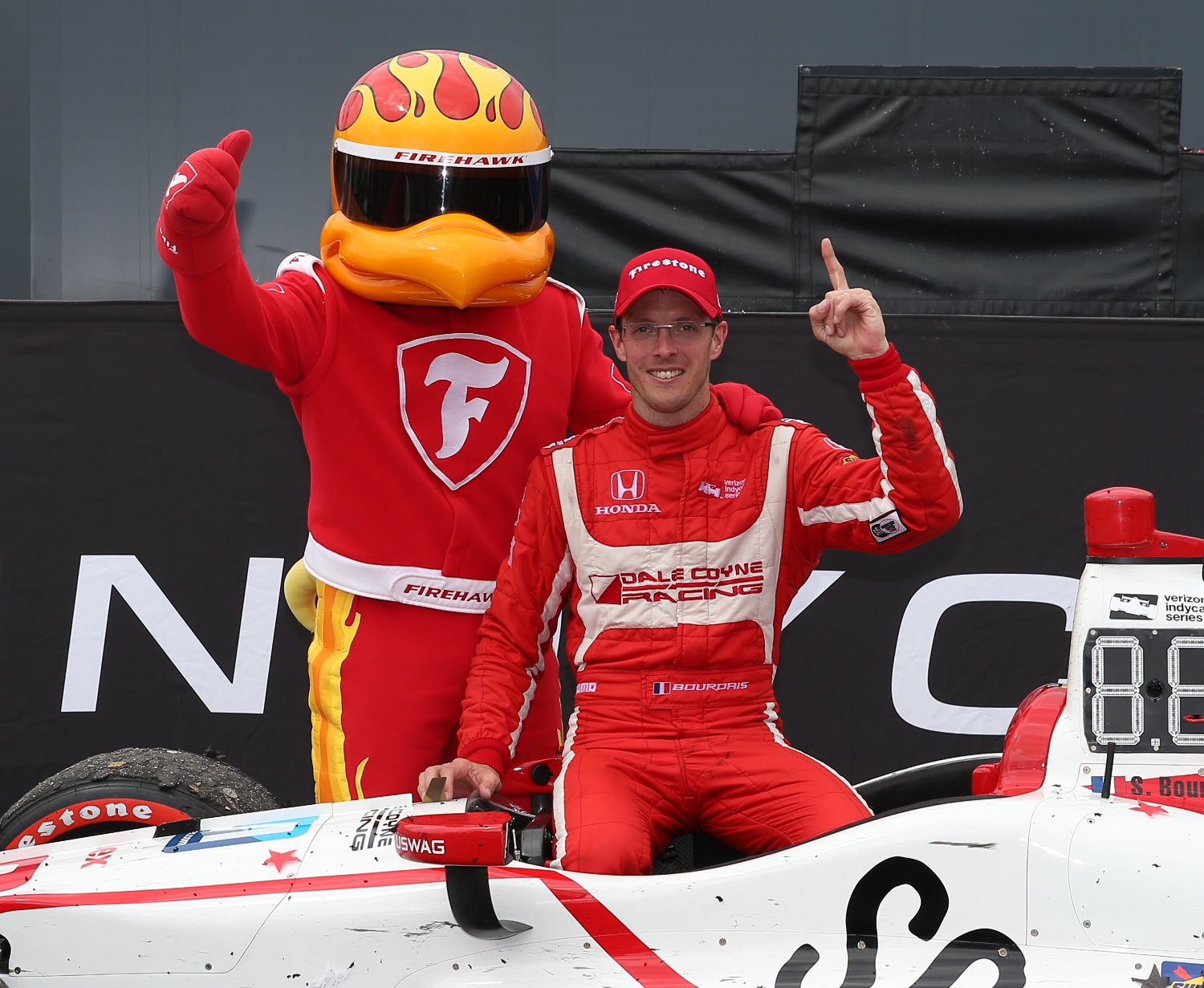 Sebastien Bourdais seems to be itching to get back behind the wheel