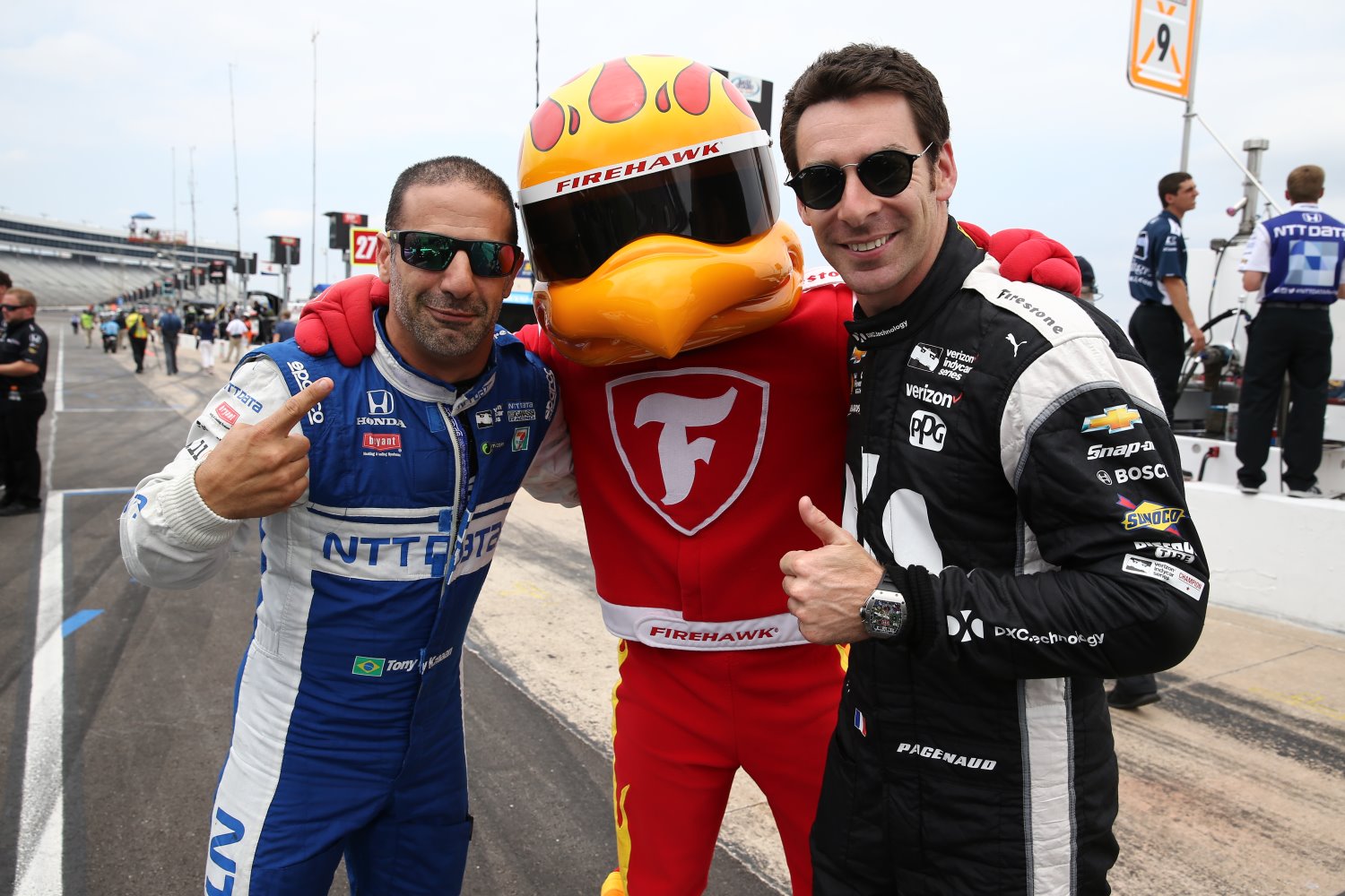Kanaan and Pagenaud were 2nd and 3rd