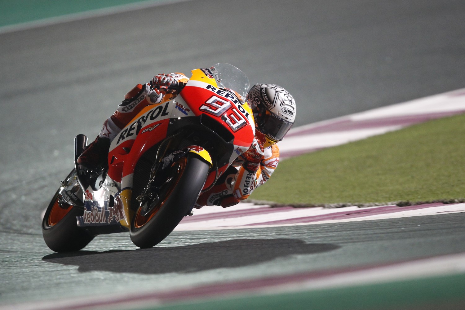 Marquez in Qatar Friday - In MotoGP it's 99% rider and 1% bike. In F1 it's 99% car and 1% driver