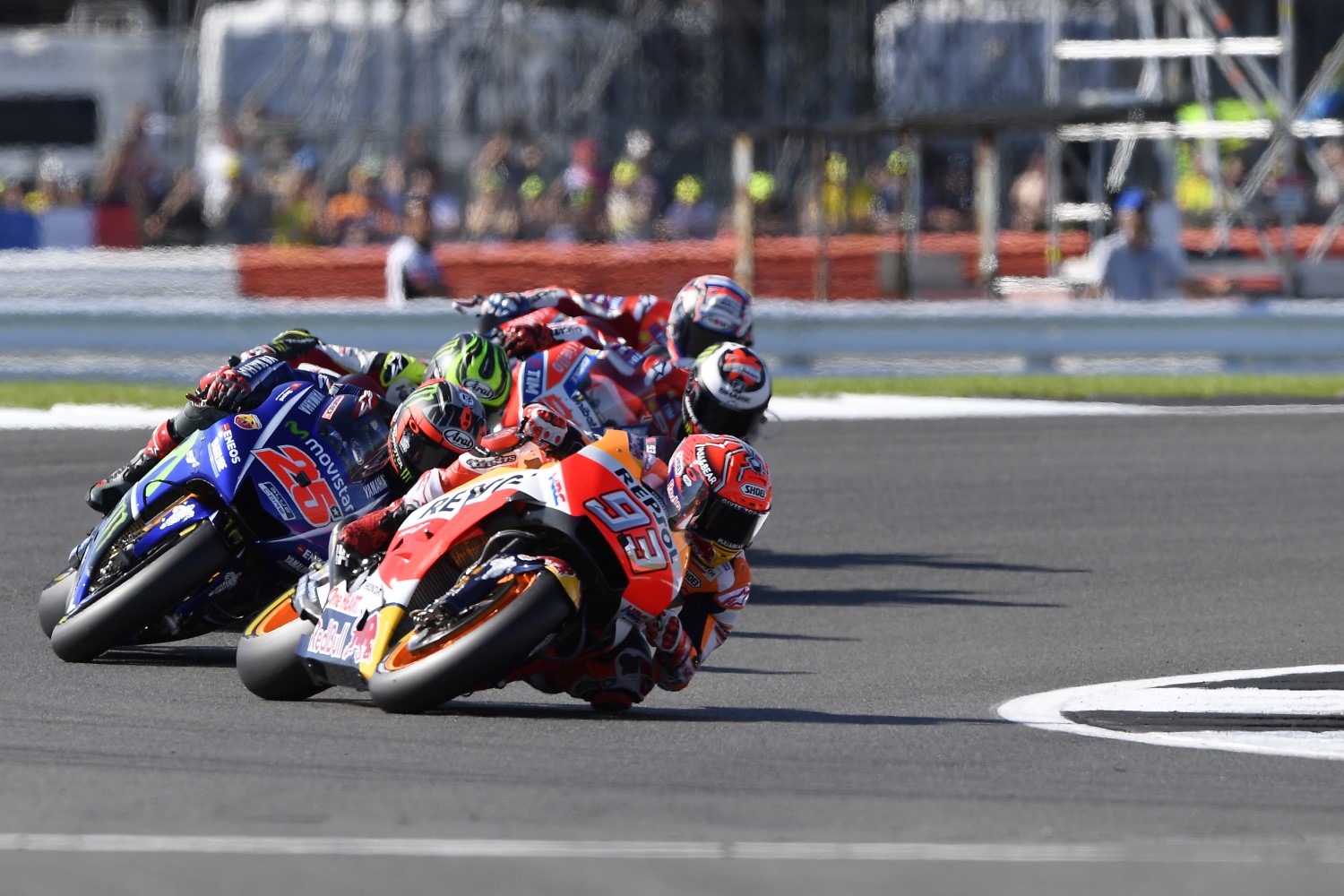 Marquez at Silverstone