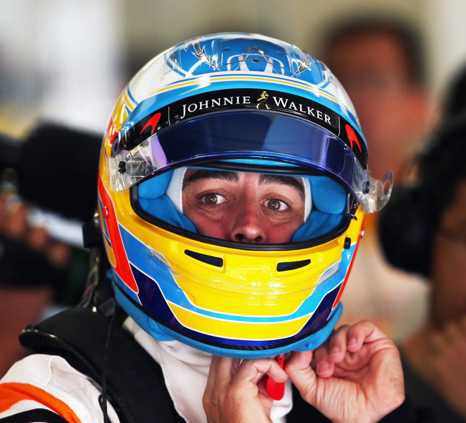 Alonso frustrated