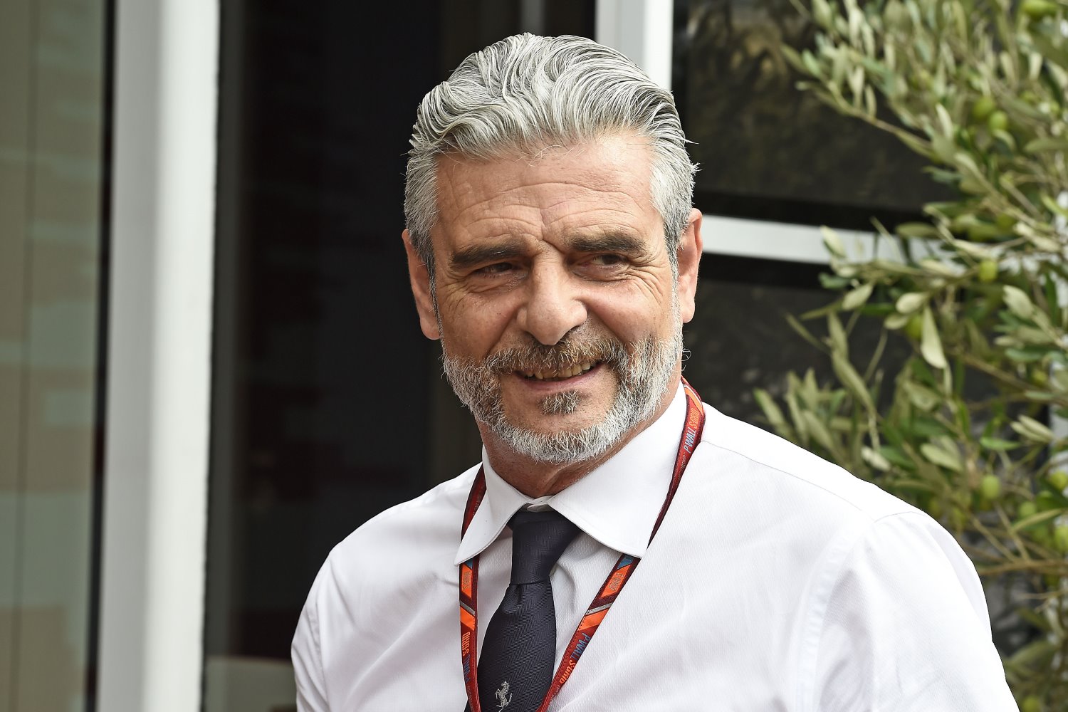 Arrivabene seen laughing his arse off - he was fired and Binotto took his place. Ferrari is now a dumpster fire