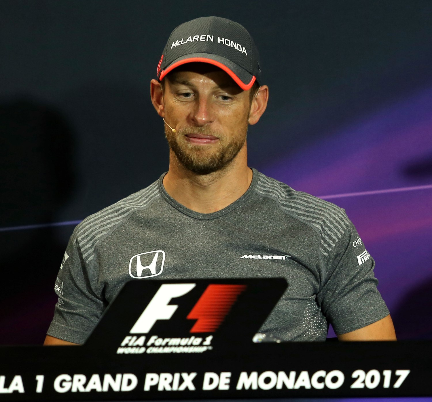Jenson Button misses F1