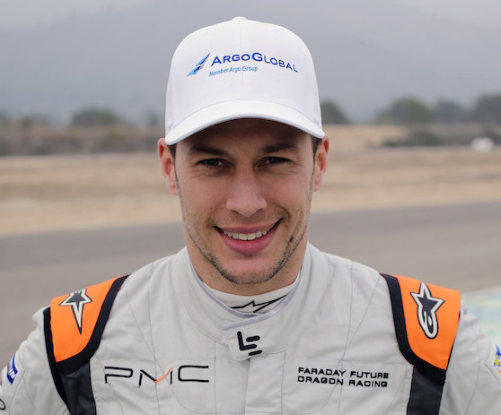 Loic Duval, one of Dragon Racing's drivers