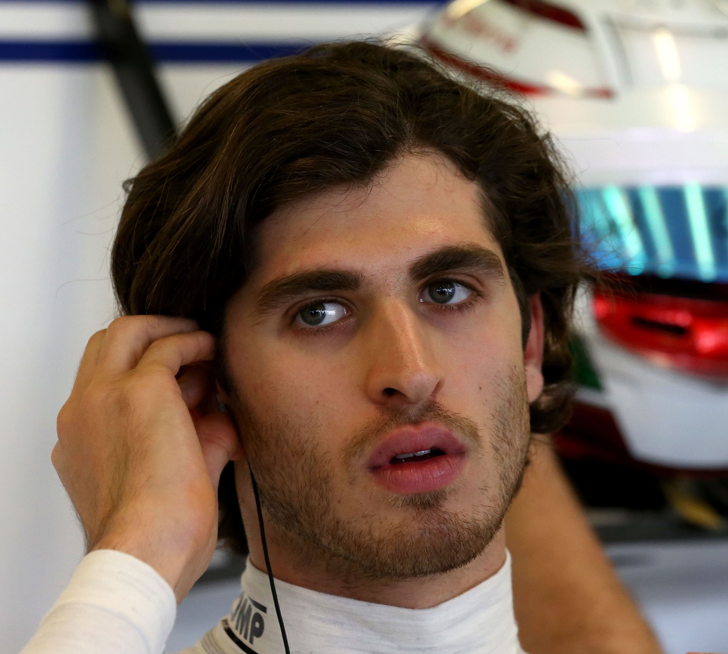 Antonio Giovinazzi gets the royal screw from Gunther Steiner