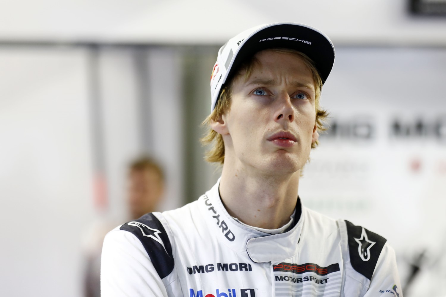 Brendon Hartley in the deep end