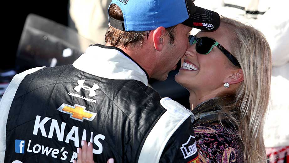 Chad Knaus and his wife forgot they were in a hardcore democrat city