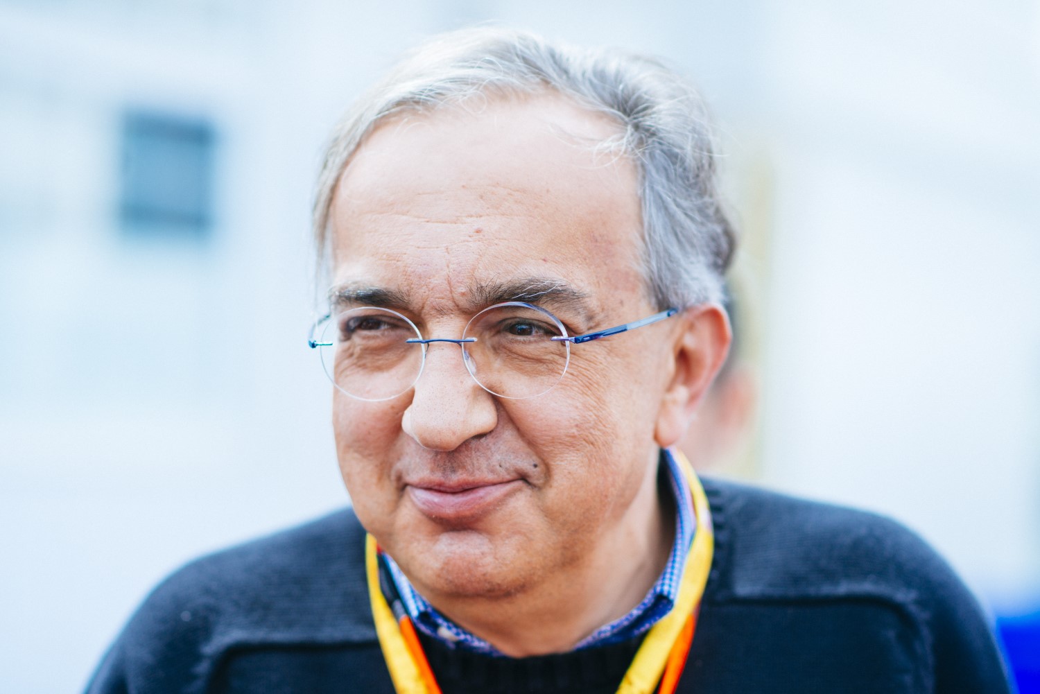 Sergio Marchionne laughs at rumor. Ferrari is now a public company so he cannot buy it