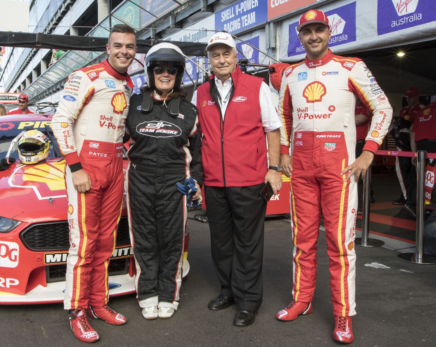 Penske was in Australia this weekend with his Supercars team