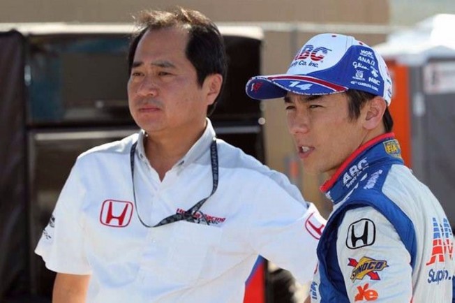 Honda's Toyoharu Tanabe (came from IndyCar) is so happy to be rid of McLaren